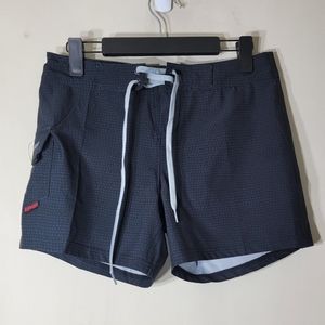 4/$25 Maui Rippers Dark Blue Print Board Shorts Size 4